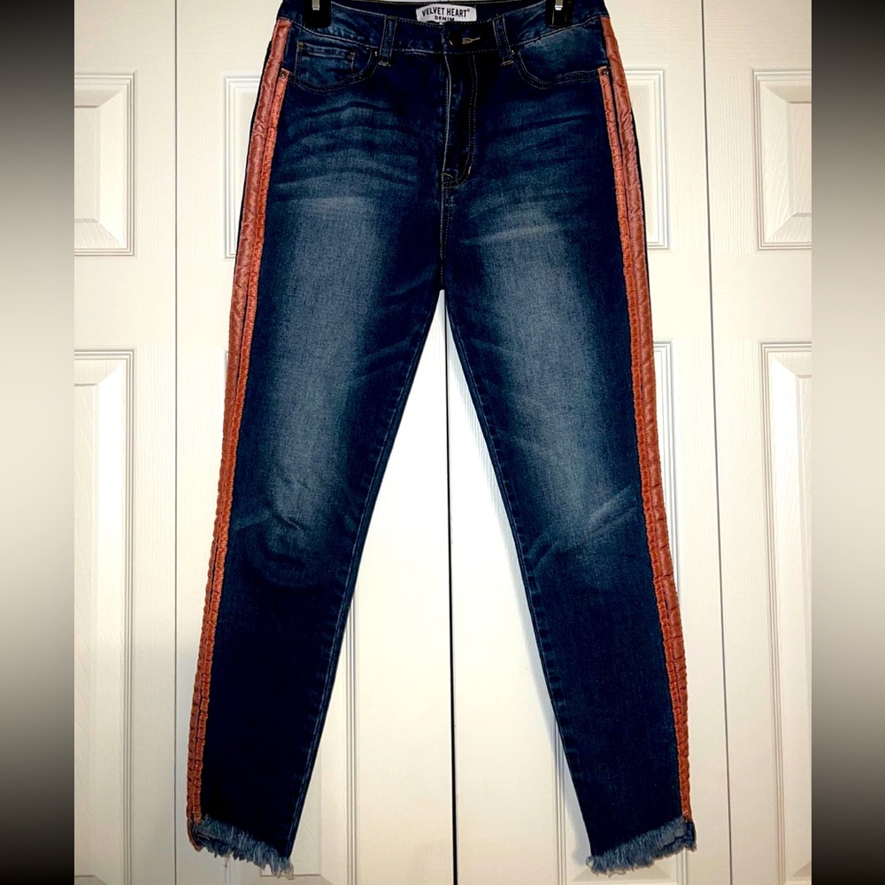 Velvet Heart Trina High Rise Skinny Ankle Size 26